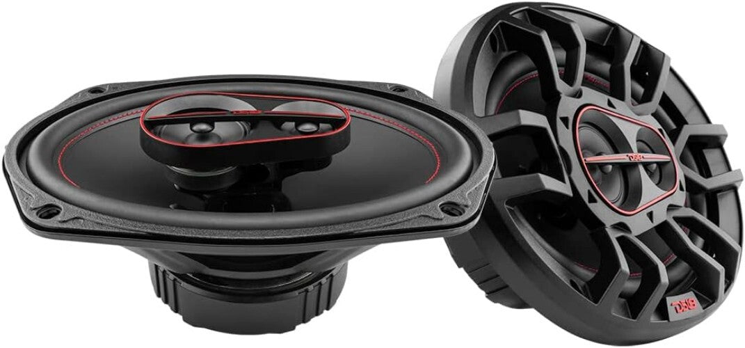 Durable 6x9 Coaxial Speakers with Bass Boost - Great for Car Sound Systems