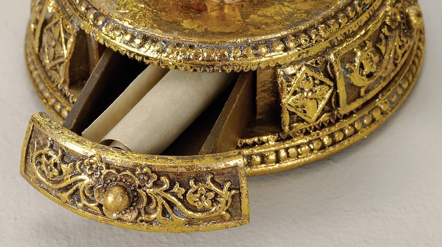 Religious Home Decor: 10.25" Our Lady of Grace Figure with Scroll - Elegant Gift