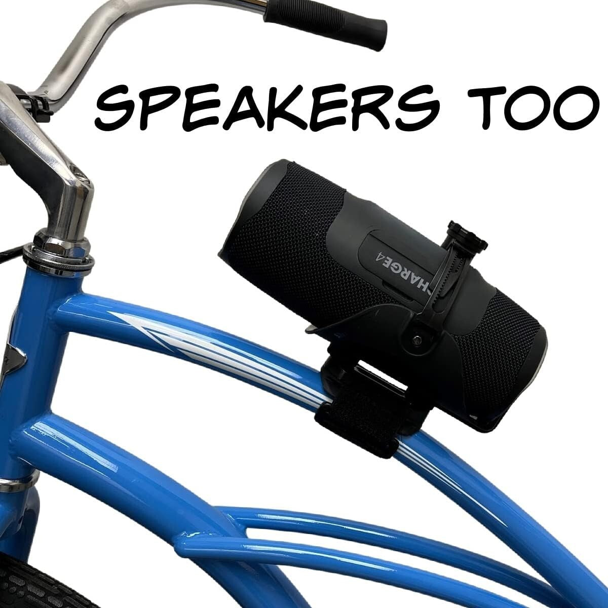 Versatile Bicycle Storage Holder - Fits Bottles, Cups, or Speakers Securely