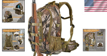 Load image into Gallery viewer, Versatile 40L Camo Hunting Backpack with Multiple Compartments &amp; Rifle Holder