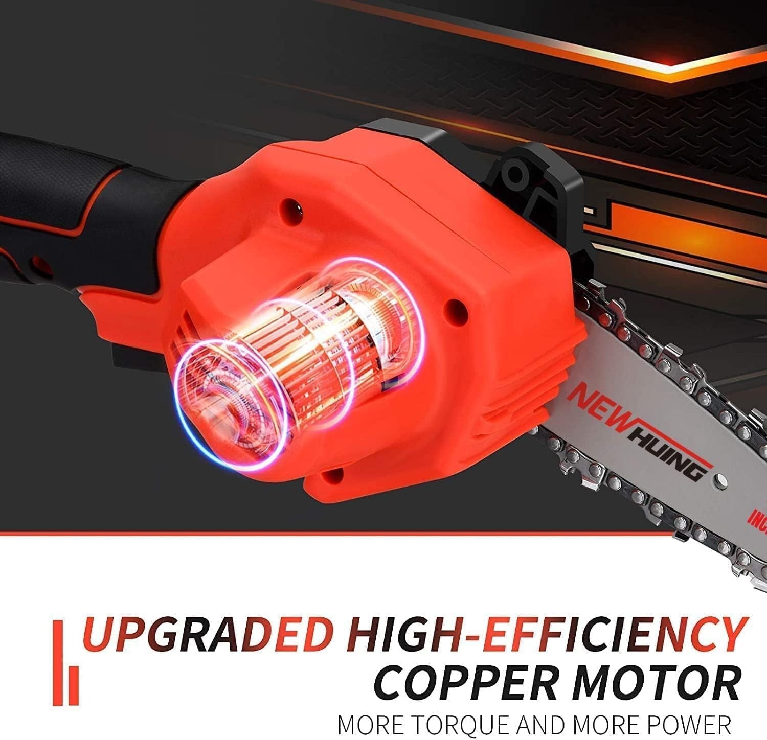 Portable Mini Chainsaw with Dual High-Wear Chains - Effortless Operation