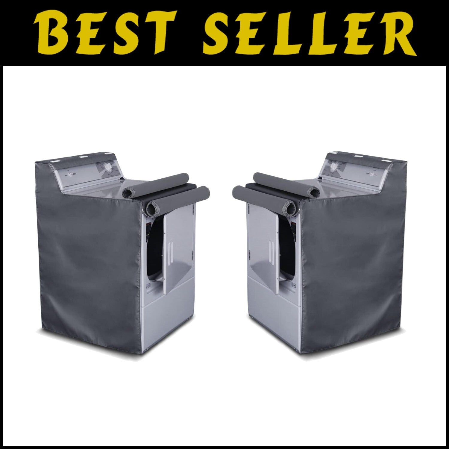 Adjustable Dustproof Washing Machine Covers – Waterproof & Easy Access Designs