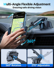 Load image into Gallery viewer, Sturdy Car Phone Holder with Adjustable Arm - Safe, Reliable, and Hands-Free