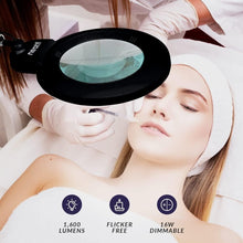 Load image into Gallery viewer, Energy-Efficient 84 LED Magnifying Lamp with Acrylic Lens - Perfect for Reading