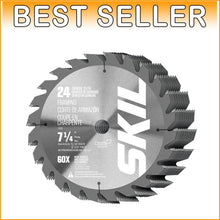Load image into Gallery viewer, High-Performance 24-Tooth Carbide Circular Saw Blades - 10 Pack for Wood Cutting