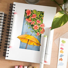 Load image into Gallery viewer, 48 Color Alcohol Marker Set w/ Color-Coded Caps &amp; Carrying Case - Perfect Gift