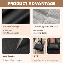 Load image into Gallery viewer, Versatile Black Leather Repair Patch, 35X79 Inch - No Residue &amp; Strong Adhesion