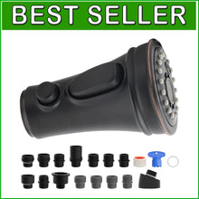 Load image into Gallery viewer, Universal Pull Down Kitchen Faucet Spray Head - 3 Functions, Oil Rubbed Bronze