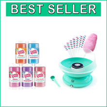 Load image into Gallery viewer, Easy-Clean Cotton Candy Maker with Floss Sugar Kit - Celebrate with Flavor!
