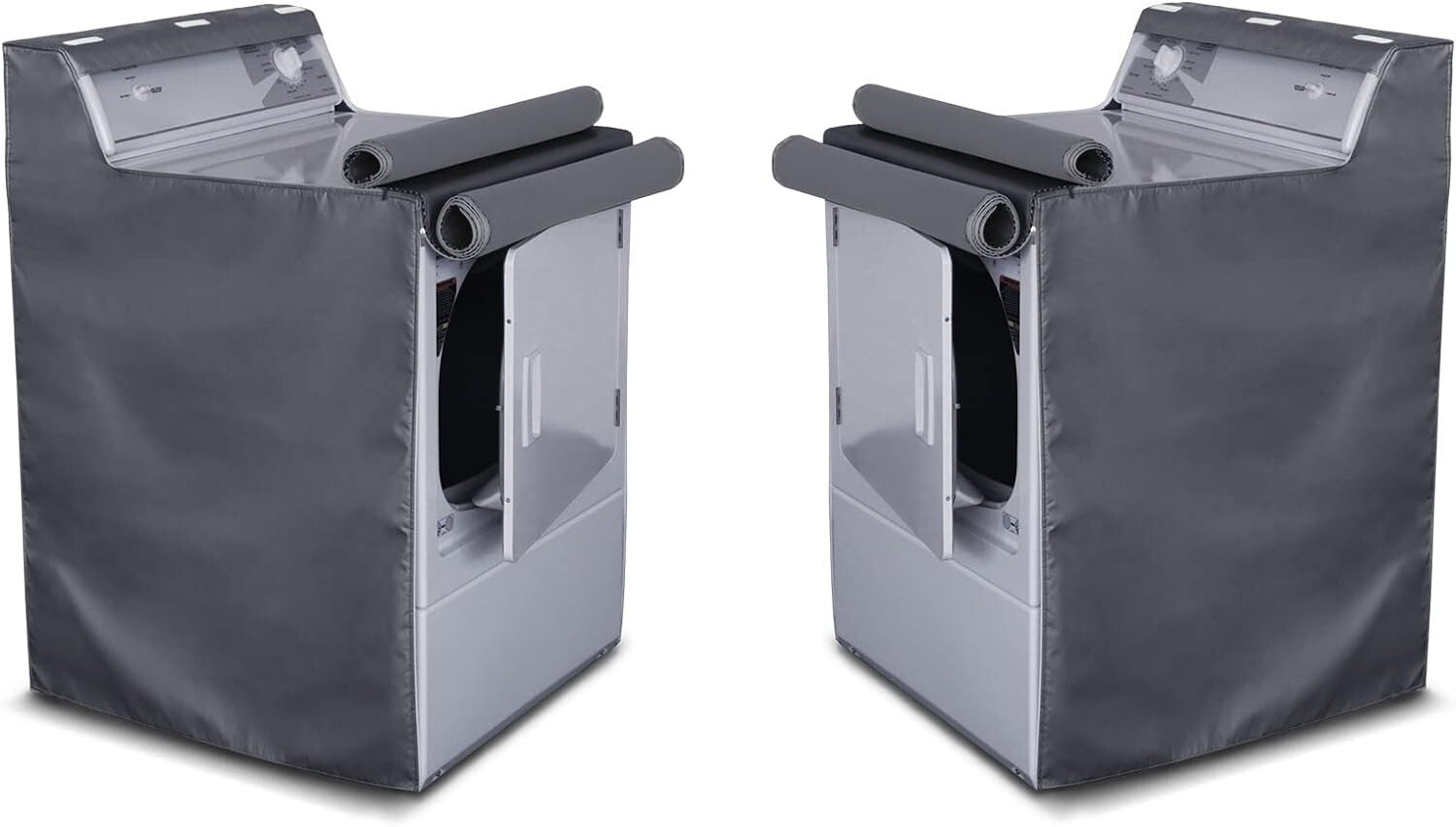 Adjustable Dustproof Washing Machine Covers – Waterproof & Easy Access Designs