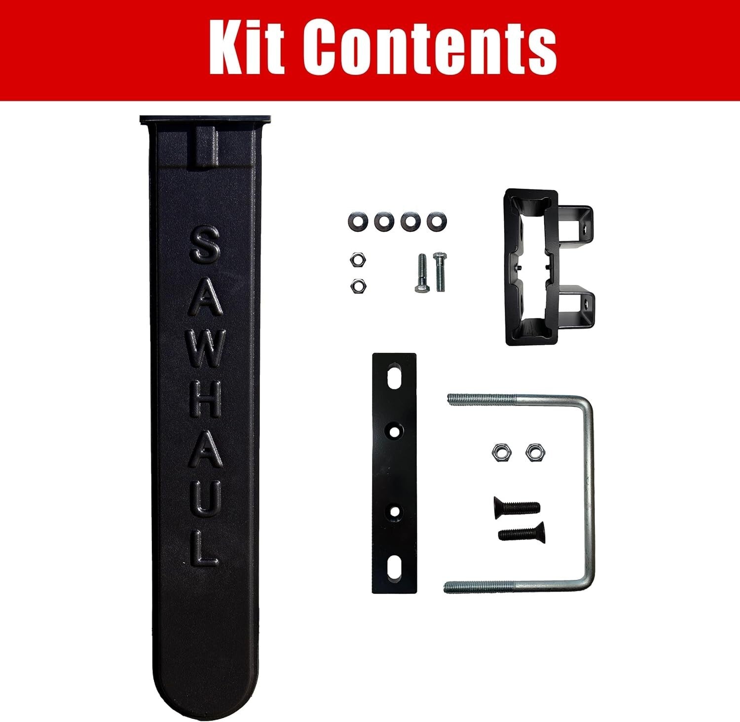 Easy Install 28-Inch Chainsaw Carrier for Tractors - Compatible with All Brands