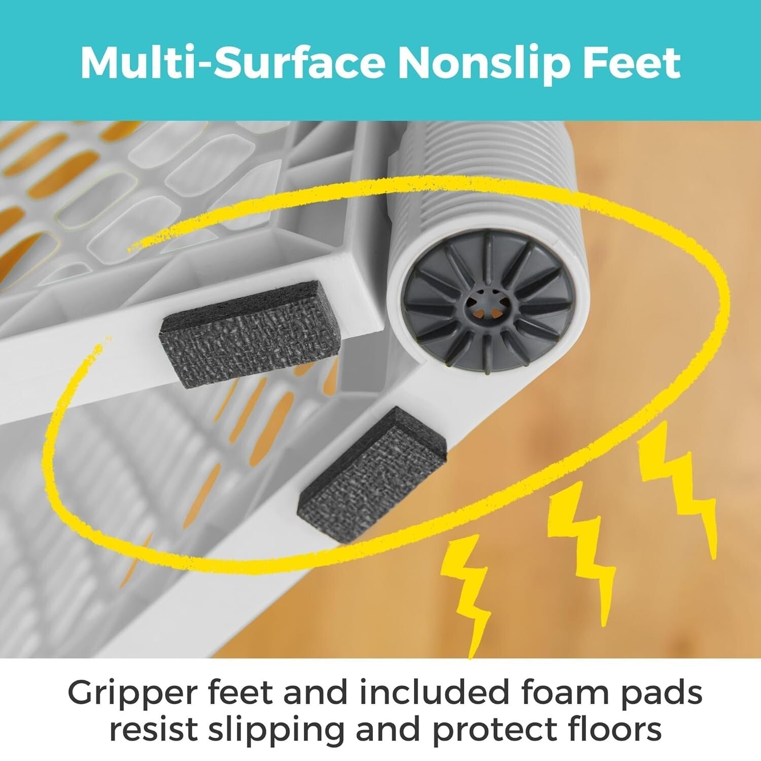 6-Panel Baby Playpen with UV-Resistant Material - Safe Indoor/Outdoor Enclosure