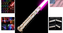 Load image into Gallery viewer, Realistic Metal Hilt RGB Lightsaber - Smooth Swing &amp; Heavy Duty Design
