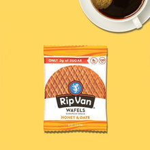 Load image into Gallery viewer, Guilt-Free Honey &amp; Oats Stroopwafels - 48 Count Low Calorie Snacks for On-the-Go