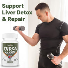 Load image into Gallery viewer, TUDCA 2000mg Liver Cleaner - Easy-to-Swallow Tablets for Detox &amp; Bile Support