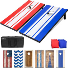 Load image into Gallery viewer, Regulation Size Portable Cornhole Set - Classic Design with Carry Case Included