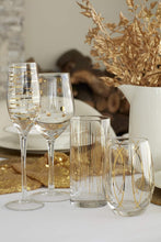Load image into Gallery viewer, Luxurious Gold Etched Stemless Wine Glasses, Set of 4 - Perfect for Gatherings