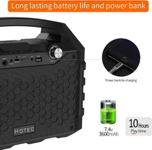 Load image into Gallery viewer, Powerful Bluetooth Karaoke Machine with UHF Mics - Ideal for Parties &amp; Teaching
