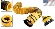 Load image into Gallery viewer, Reinforced PVC Ducting 25FT for 12-Inch Exhaust Fan - Flame Retardant &amp; Flexible