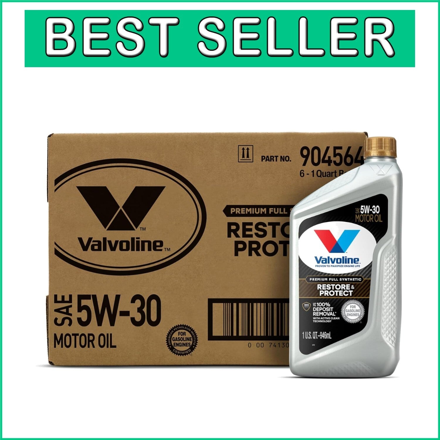 Full Synthetic 5W-30 Oil - Advanced Protection for New and High-Mileage Vehicles