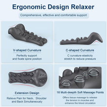 Load image into Gallery viewer, Portable Neck Stretcher and Upper Back Massager for Stress Relief - 16.14 Inches