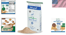 Load image into Gallery viewer, Great River Milling Organic Whole Wheat Flour - 25 Lb for Bread &amp; Pastries