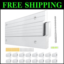 Load image into Gallery viewer, Versatile 30-Inch French Cleat Hanger - Supports 200 lbs, Indoor &amp; Outdoor Use