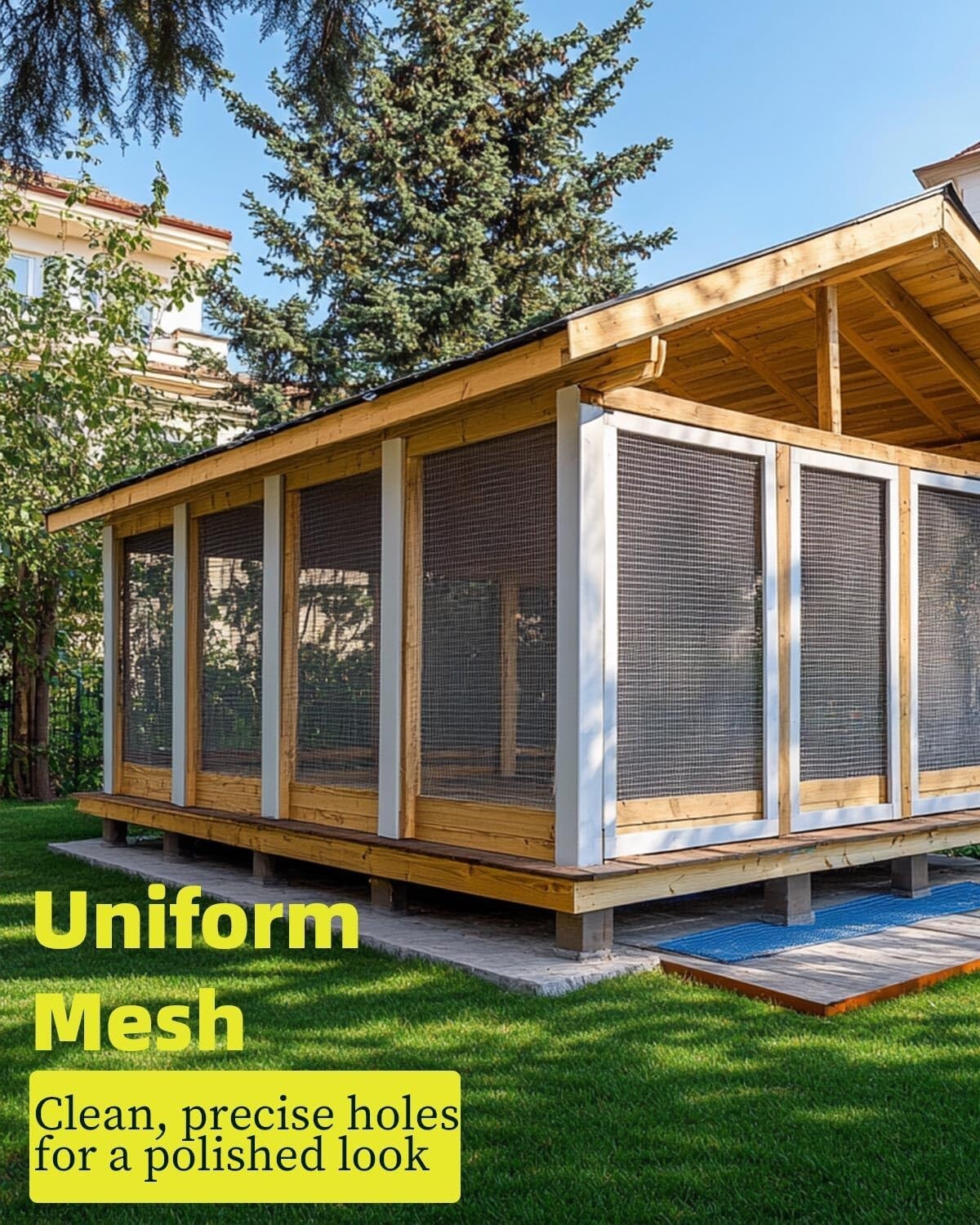 Durable 24" x 50' Hot-Dip Galvanized Wire Mesh with Gloves Included