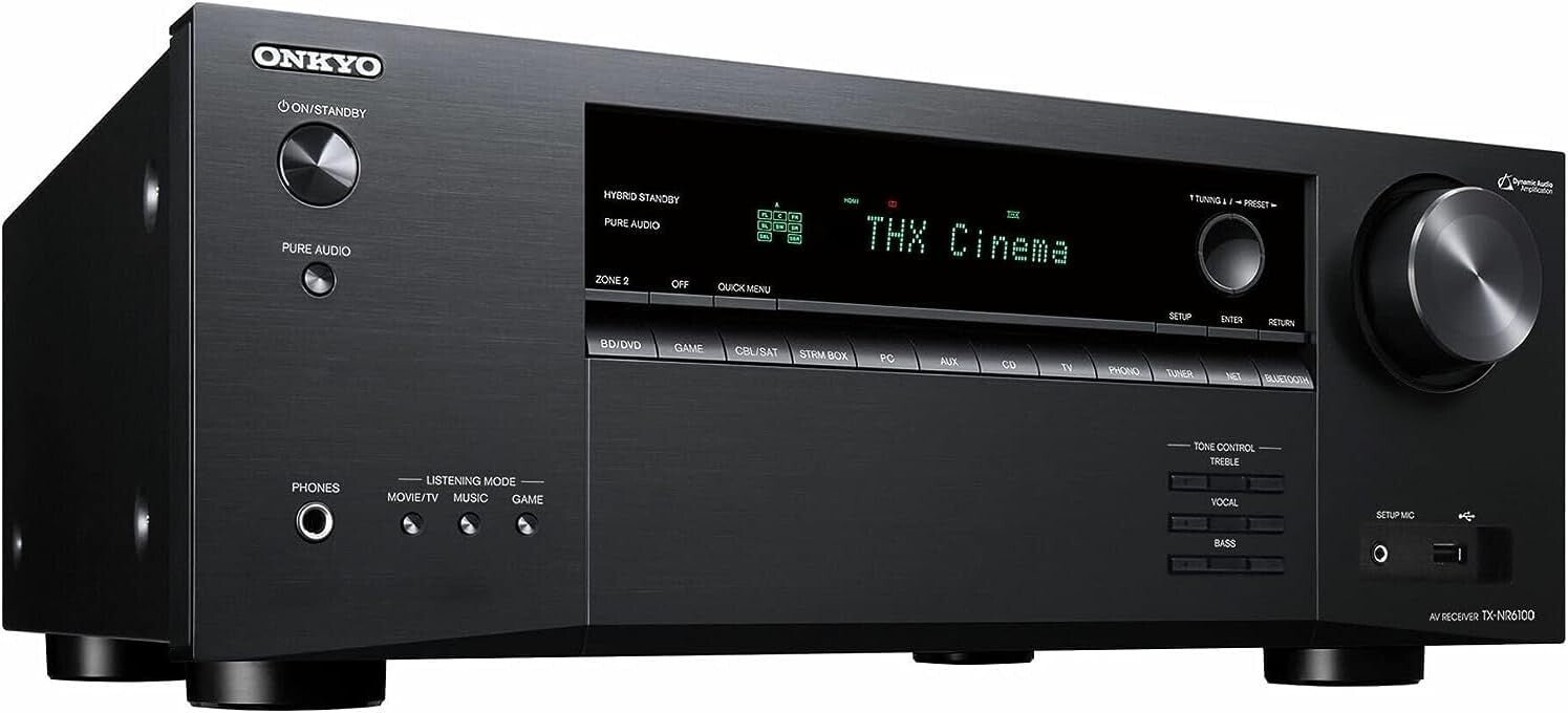 8K THX Certified Smart AV Receiver - Compatible with Sonos & Gaming Enhancements