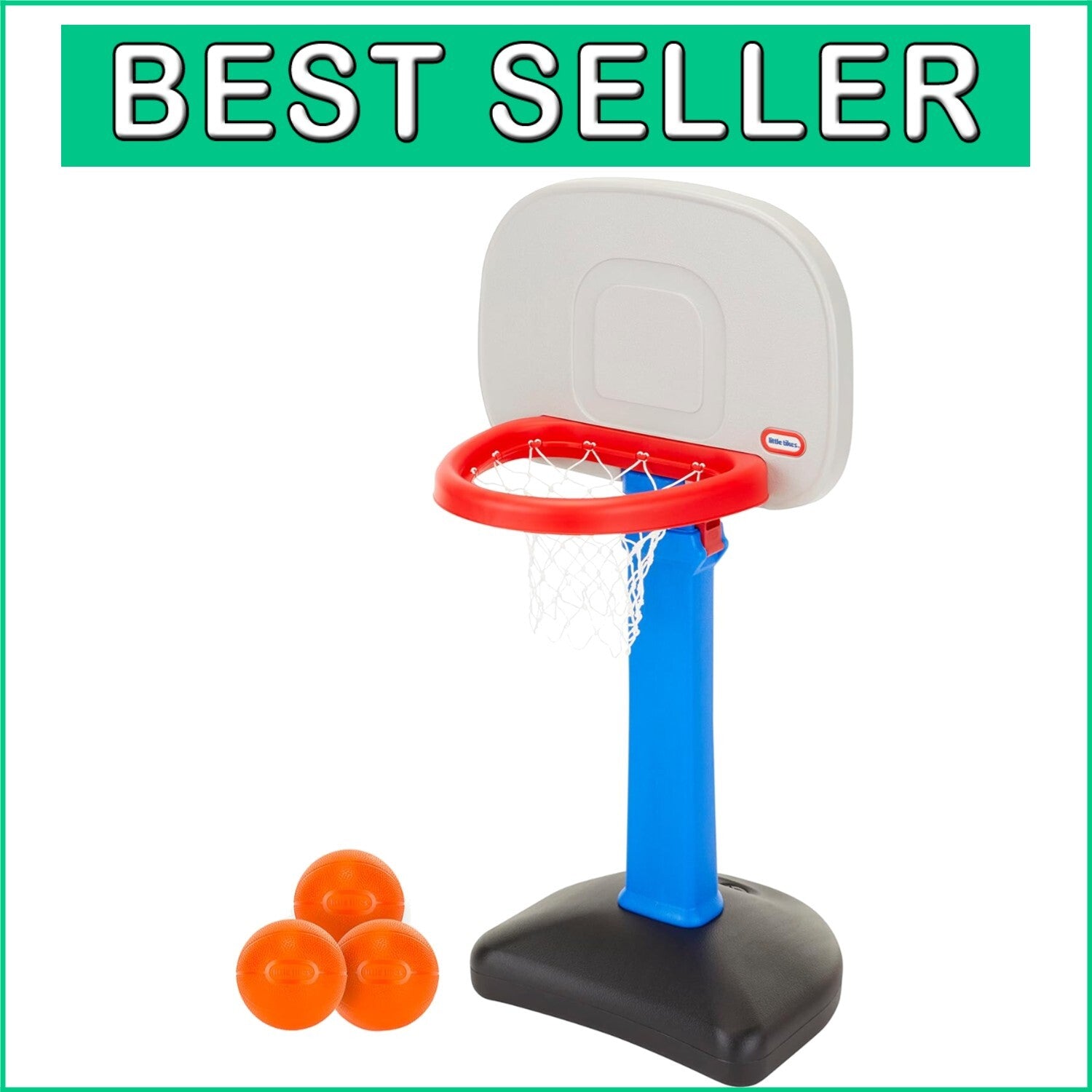 Kids' Basketball Set - Indoor and Outdoor Play with Easy Height Adjustment