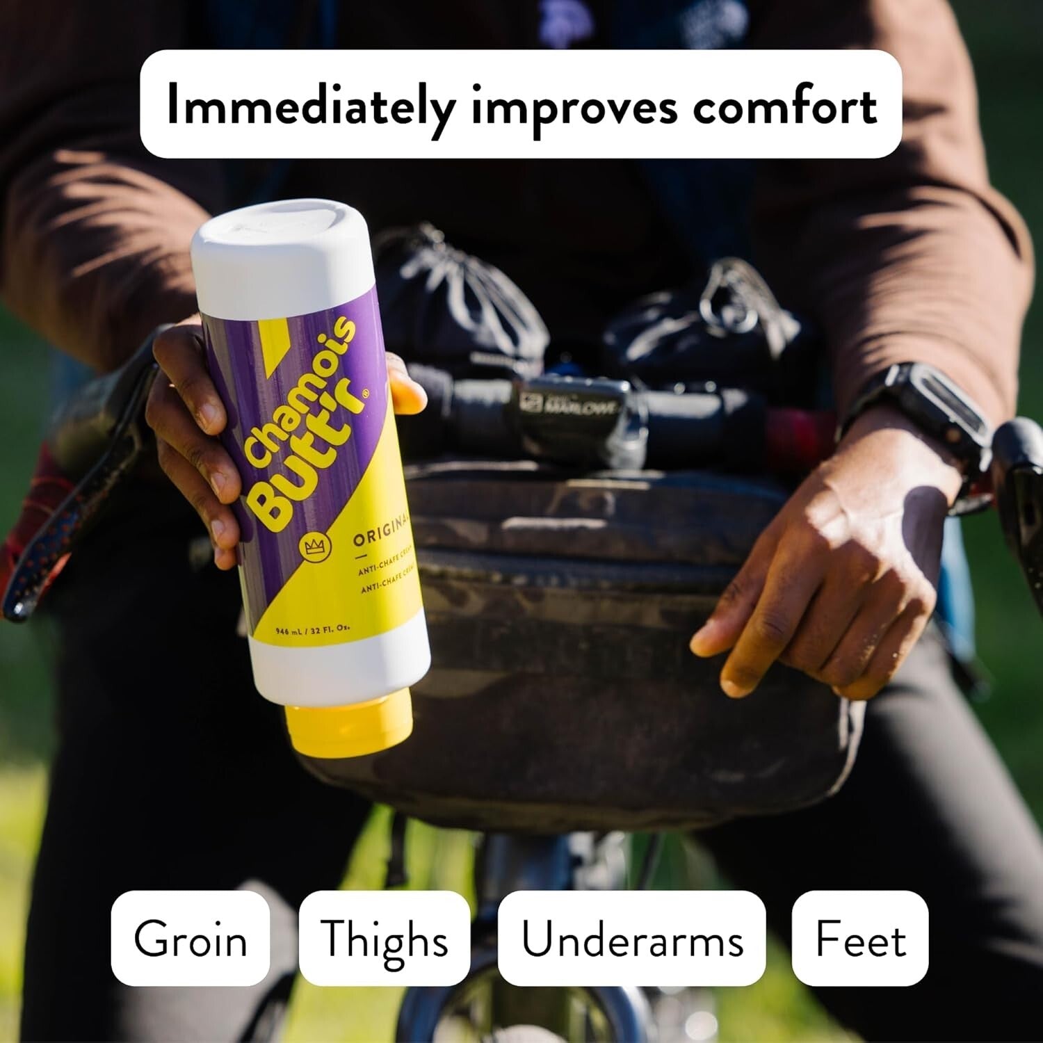 Non-Greasy 32oz Chafing Cream in Squeeze Tube - Comfort for Active Lifestyles