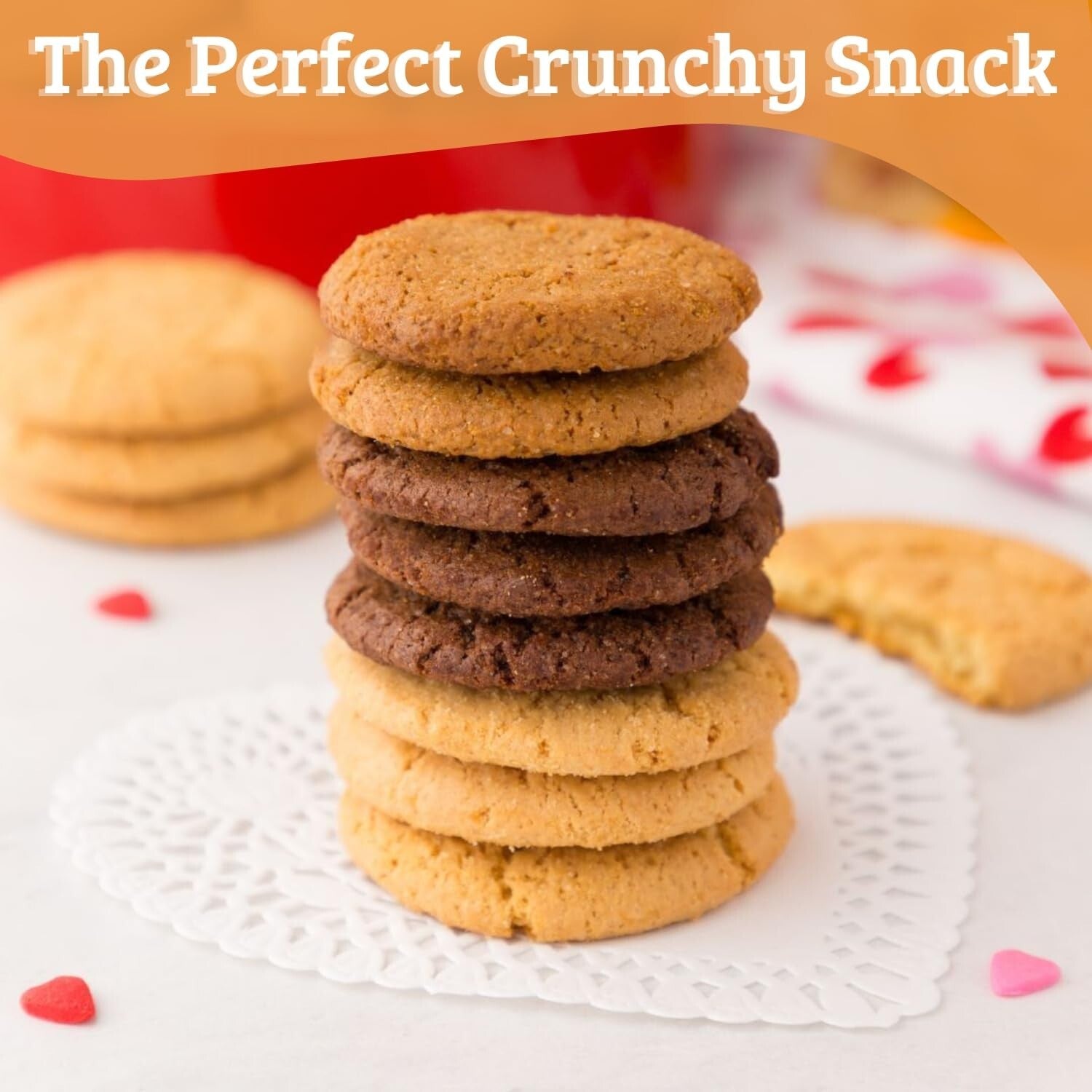 Deliciously Crunchy Ginger Snap Cookies - Perfect Organic Snack for All Ages