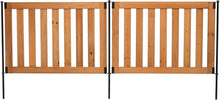 Load image into Gallery viewer, FSC Certified 32"H Wooden Fence Kit - Easily Assembled Garden &amp; Dog Enclosure