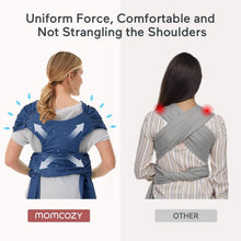 Load image into Gallery viewer, Versatile Baby Wrap Carrier - Ergonomic Sling for Newborns to Toddlers (8-35 ...