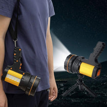Load image into Gallery viewer, Lightweight 6000 Lumen Rechargeable Handheld Searchlight with Multi Modes
