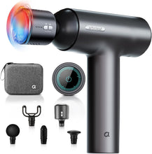 Load image into Gallery viewer, Battery-Powered Massage Gun with Touch Screen - Perfect for Muscle Recovery