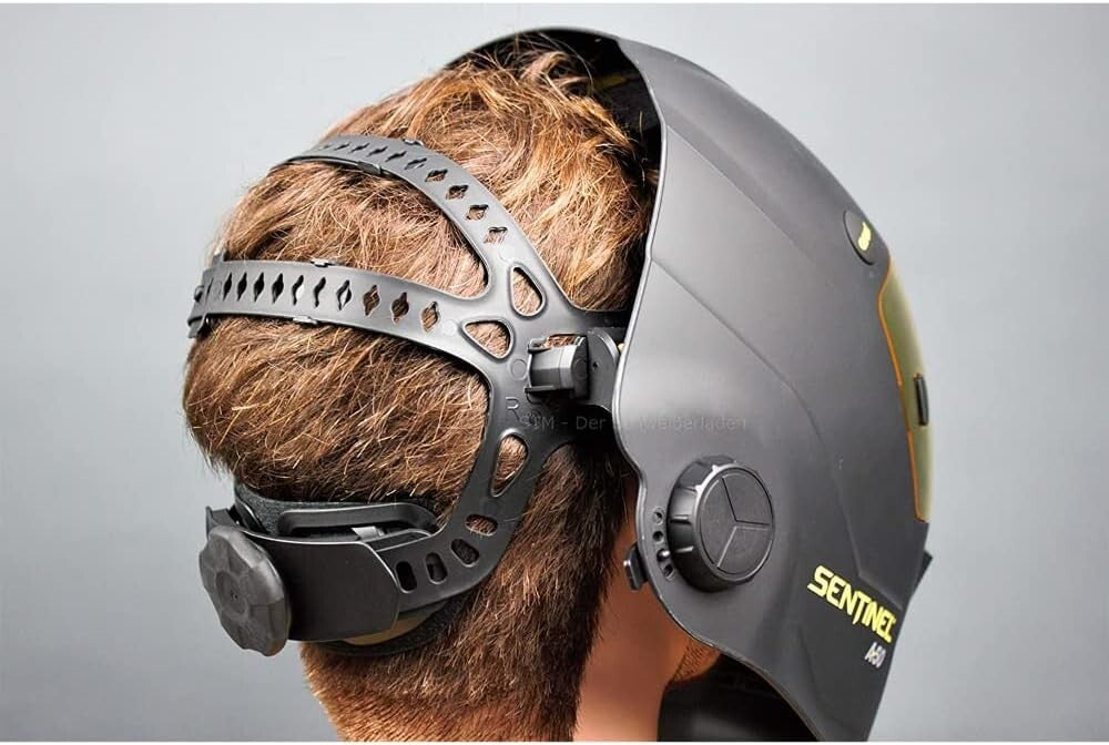 A50 Auto-Darkening Welding Helmet with Color Touch Screen - 3.93 x 2.36 in. Lens