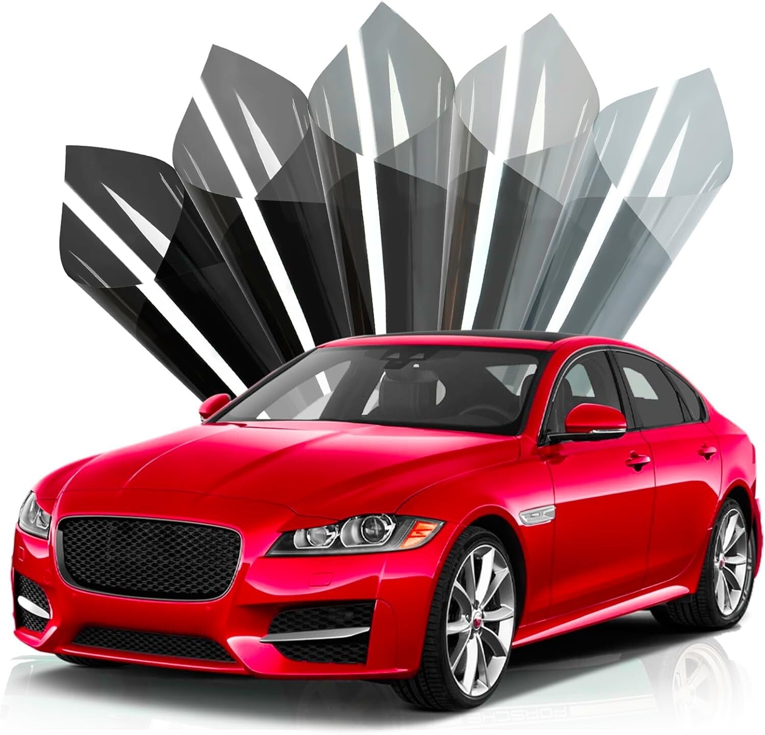 36x15ft Car Privacy Window Tint - UV and Scratching Protection for Comfort