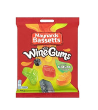 Load image into Gallery viewer, Gluten-Free Wine Gums Bag, Fruit Flavor Delight - 165g x12 for All Occasions