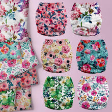 Load image into Gallery viewer, Ultimate Comfort Cloth Diapers - 6 Pack with Athletic Wicking Jersey Lining