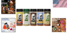 Load image into Gallery viewer, Gourmet Seasoning Set: 5 Exquisite 6 oz Blends for BBQ &amp; Flavor-Bursting Dishes