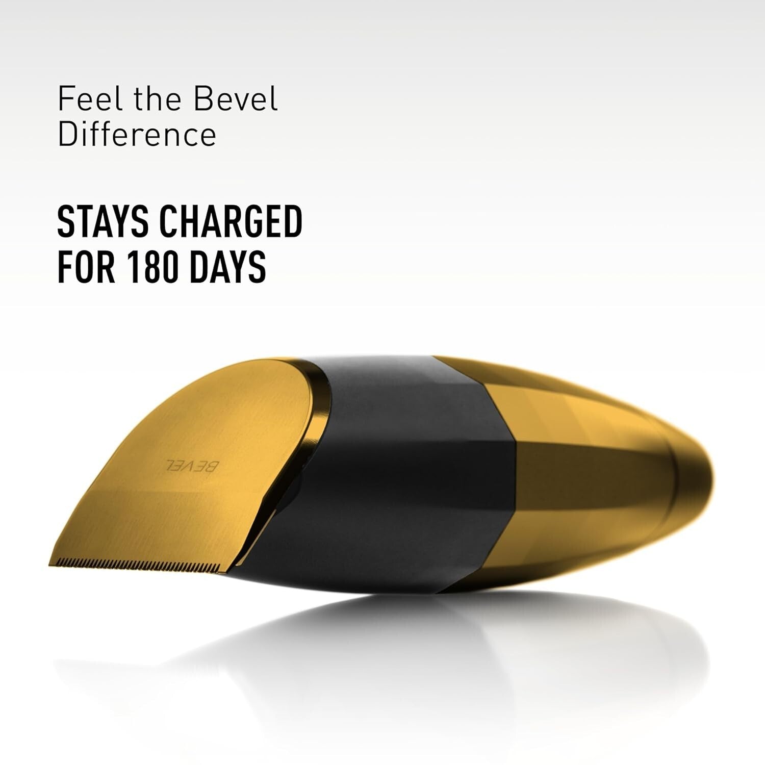 Cordless Gold Beard Trimmer - Lightweight Design, Precision Zero Gapped Blade