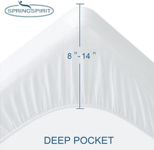 Load image into Gallery viewer, 10 Pack Noiseless Waterproof Twin XL Mattress Protector - Plush Terry Cover