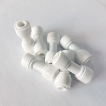 Load image into Gallery viewer, Leak-Tight 1/4" OD Push-Fit Straight Connectors for RO/DI Systems - 100 Pack