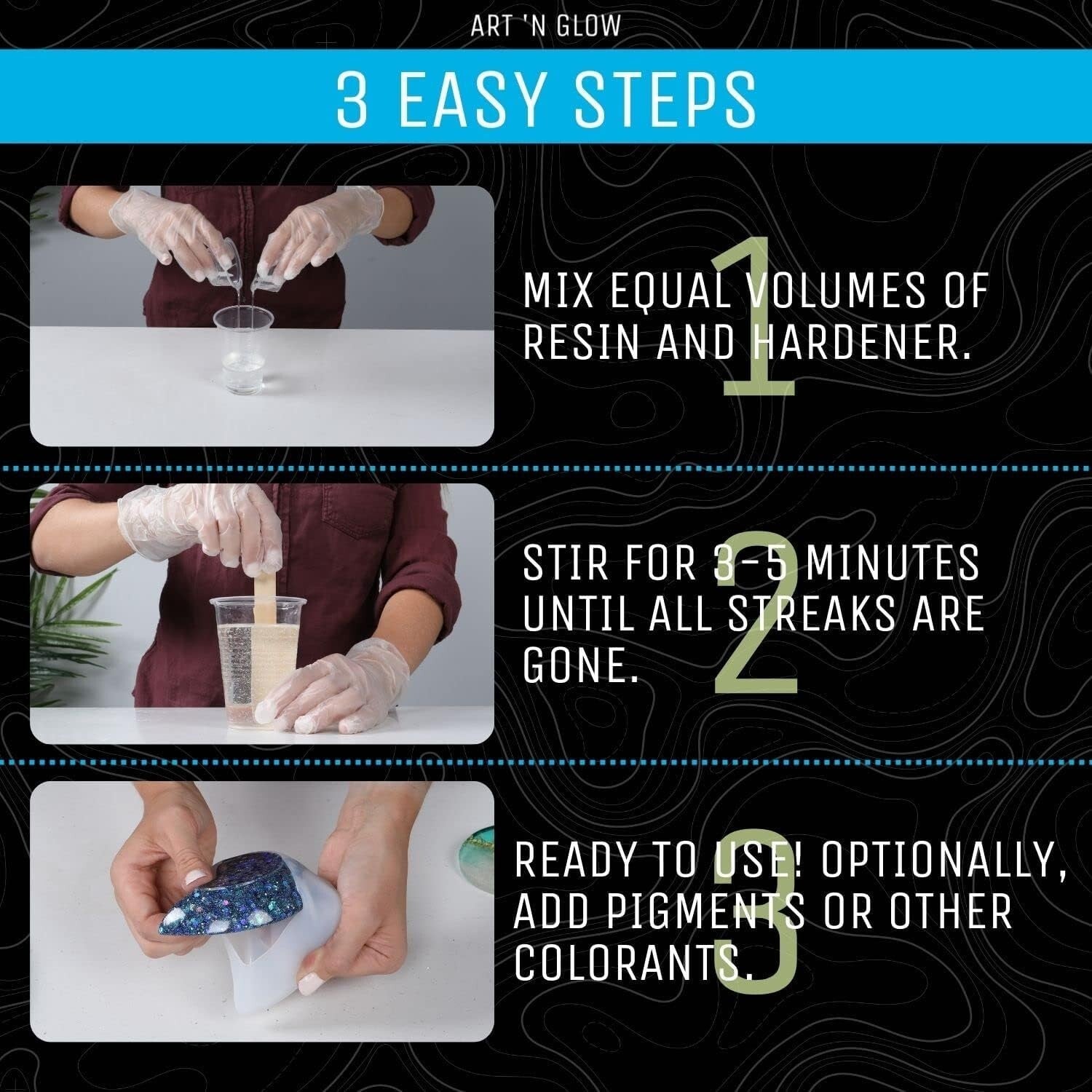 Durable, Food Safe Epoxy Resin 2 Gallon Kit for Stunning Crafts & DIY Projects