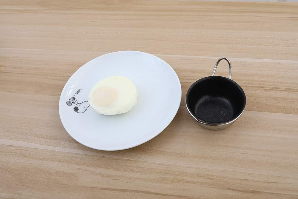 Deluxe Egg Poacher Pan with Tempered Glass Lid - Perfect Poached Eggs Made Easy