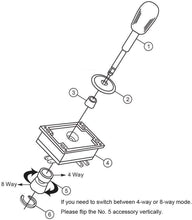 Load image into Gallery viewer, Classic Arcade Game DIY Kit for 2 Players - Complete Joystick &amp; Button Setup
