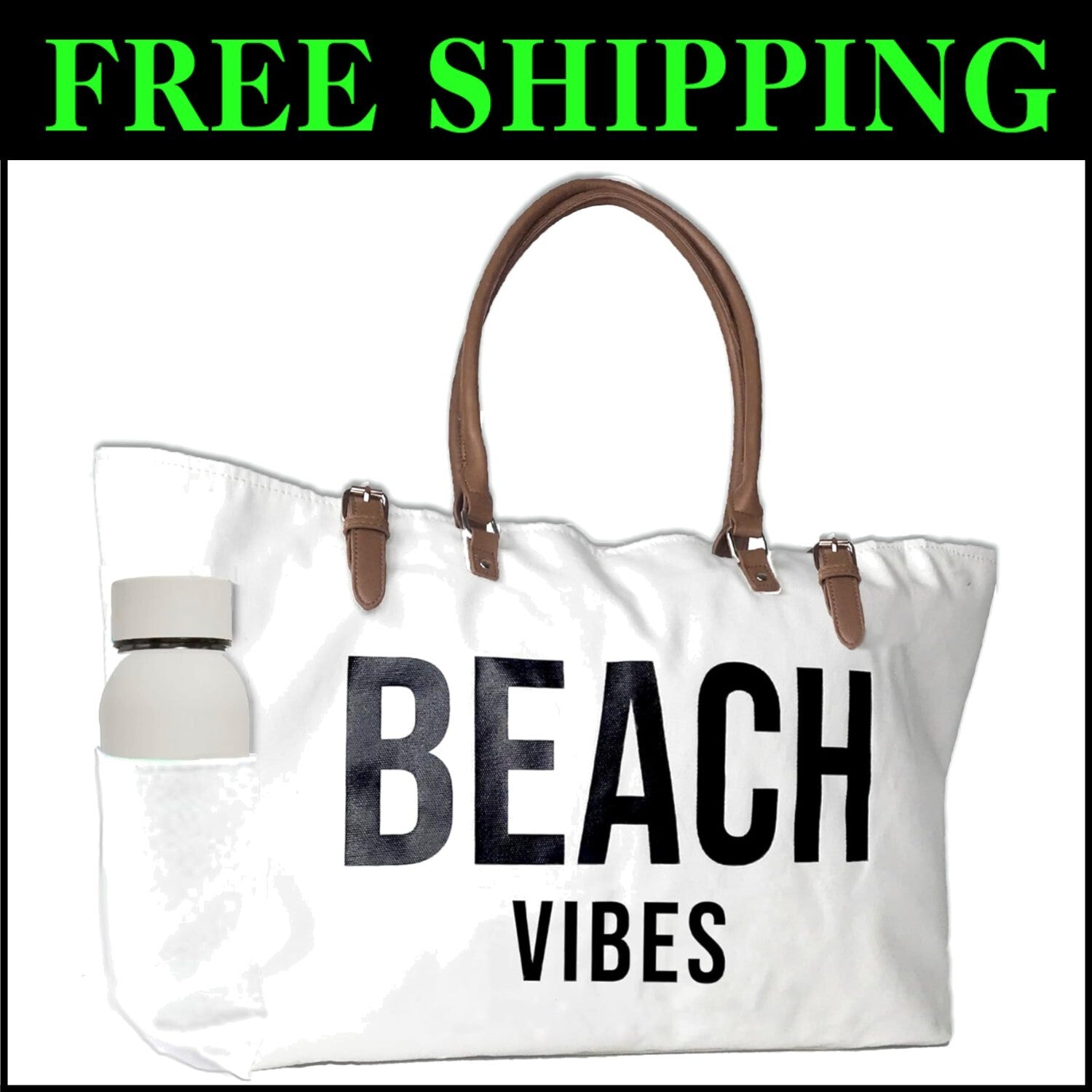 Versatile Waterproof Beach Bag with Ample Space and Easy Carry Handle for Women
