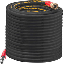 Load image into Gallery viewer, High-Pressure 50FT Rubber Hose for Power Washers - 3/8 Quick Connect, 4000 PSI