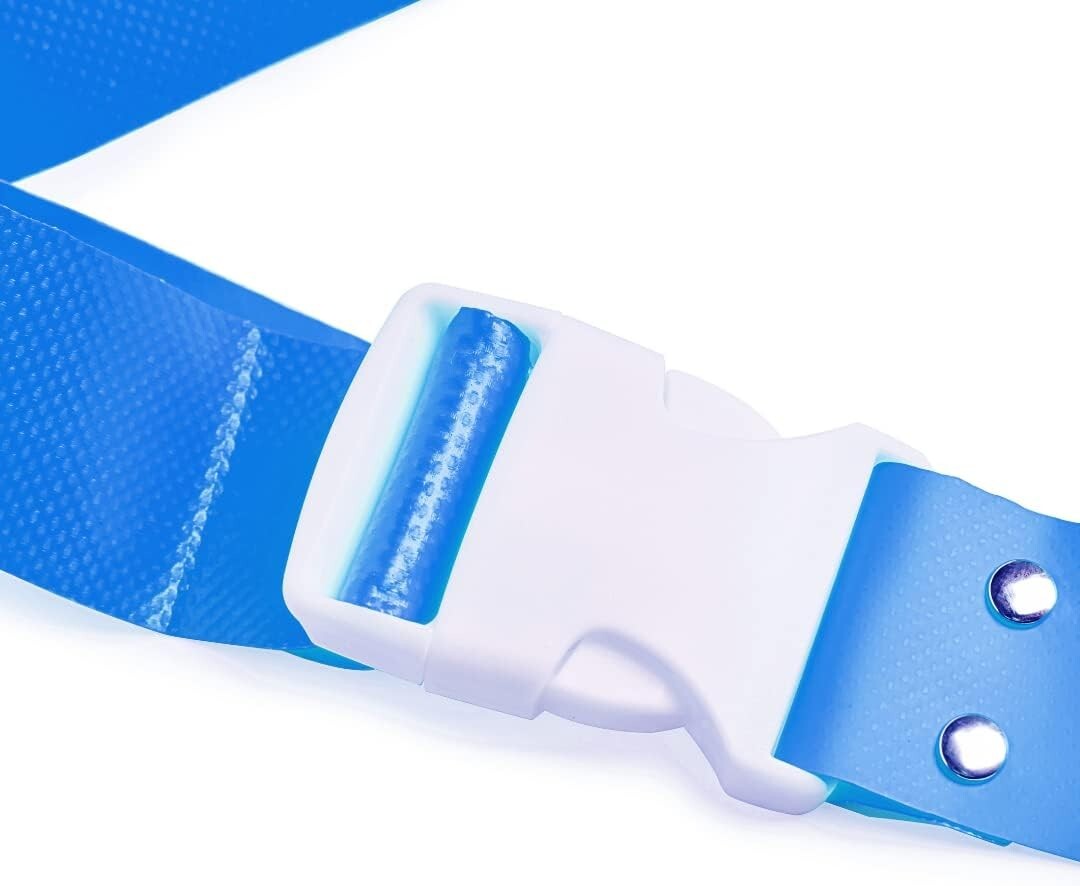 Flag Football Set for 10 Players - 10 Adjustable Belts with Quick-Connect Flags